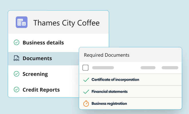 risk assessment showing high risk score and sanctions escalation